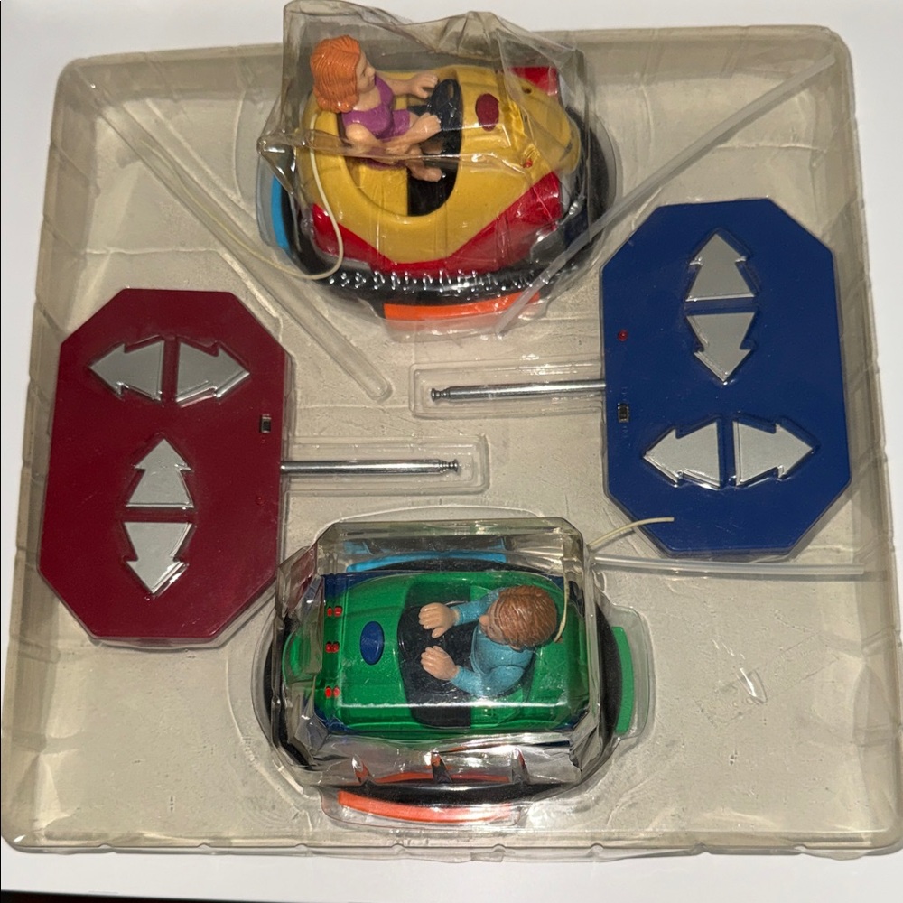 Remote Control Bumper Car Toys for Kids - Yellow & Green